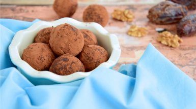 כדורי שוקולד טבעוניים